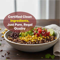 Eat Regal Ancient Long Grain & Wild Rice, 8.8 oz, Pack of 6, Ready in 90 Seconds, Non-GMO, Kosher, Halal - Regal Kitchen Store