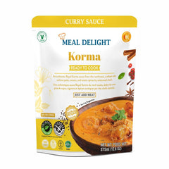 Meal Delight Indian Curry Simmer Sauce Variety – 6-Pack (12.6 oz) | 2 Each: Tikka Masala, Korma, Butter Chicken - Regal Kitchen Store