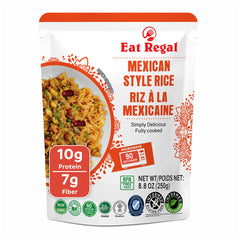Eat Regal Mexican Style Rice – Ready in 85 Seconds, 8.8 oz Each (Pack of 7) | Perfect Side Dish or Meal - Regal Kitchen Store