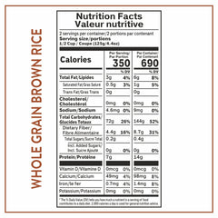 Reganic Organic Whole Grain Brown Rice(Pack of 6) - Regal Kitchen Foods USA LLC