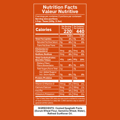 Pasta Zing Fully Cooked Spaghetti Pasta, Ready to Eat in 1 Minute, 14g Protein per Pack, Al Dente Bite, Shelf-Stable Italian Durum Wheat Pasta, BPA-Free Pouch, 7.05 oz Pack of 7