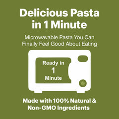 Pasta Zing Tomato & Basil Pasta, Authentic Italian Al-Dente Texture, Ready in 1 Minute, Made with Durum Wheat, 14g Protein 8.6g Fiber, Clean Label Shelf-Stable, Pack of 7, 7.05 oz - Regal Kitchen Store
