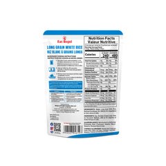 Eat Regal Long Grain White Rice Fluffy & Versatile, Ready in 90 Seconds, 8.8 oz Each (6-Pack, Total 52.8 oz) - Regal Kitchen Store