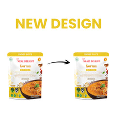 Regal Kitchen Foods gluten-free plant-based Korma sauce in a jar, authentic Indian curry simmer sauce, 12.6 oz shelf-stable.