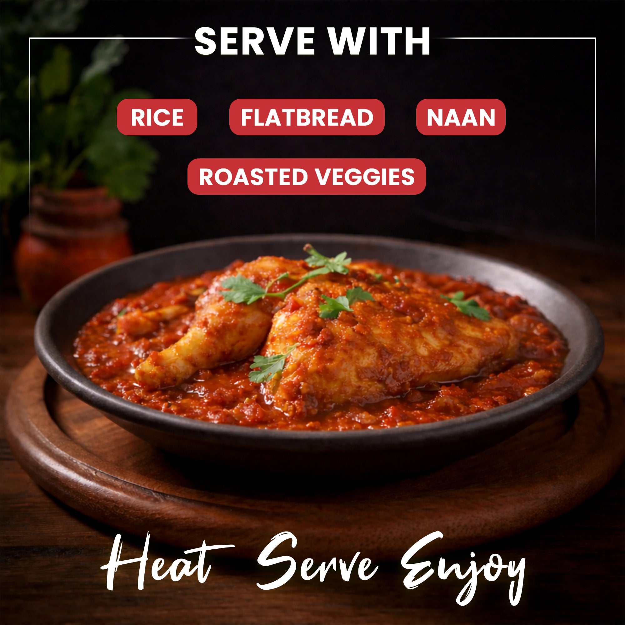 Ready-to-cook Tikka Masala simmer sauce by Regal Kitchen Foods, authentic Indian curry in 12.6 oz bottles, pack of 3