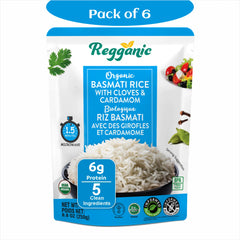 Reganic Organic Basmati Rice with Cloves & Cardamom- Regal Kitchen Foods