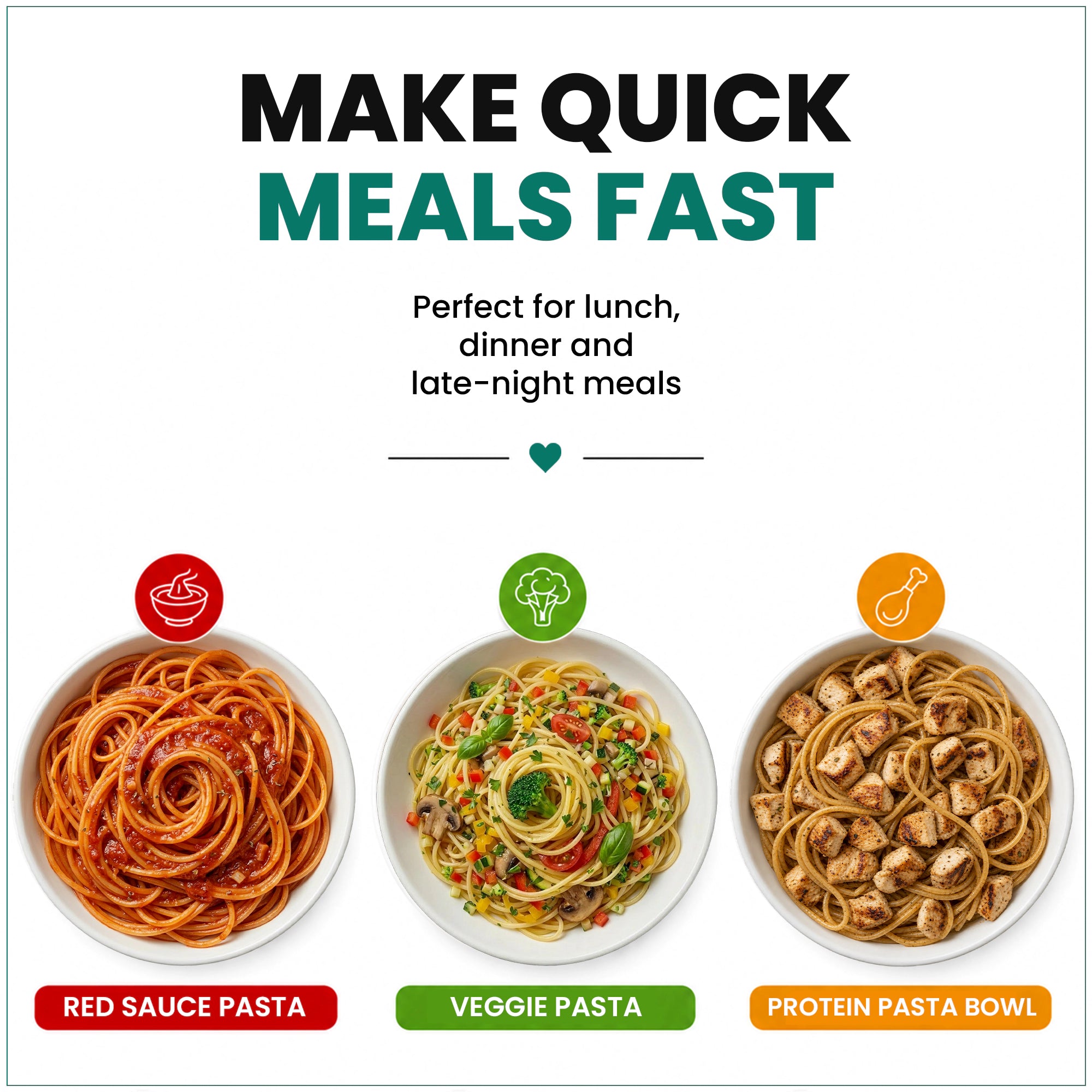 Ready To Eat Spaghetti Pasta | Ready in 1 Minute - Regal Kitchen Store