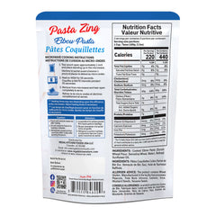 Pasta Zing Elbow Pasta — Fully Cooked Ready-to-Eat Elbow Macaroni Ready in 1 Minute | 14g Protein & 4g Fiber Per Pouch | Non-GMO | Shelf Stable | 7.05oz Pack of 7 - Regal Kitchen Store