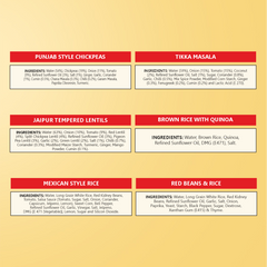 Ready-to-eat rice and curry gift set by Regal Kitchen Foods USA, includes simmer sauces and easy bowl sides for convenient meals.