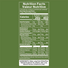 Pack of six Regal Kitchen Foods cilantro lime ready-to-eat rice containers, 8.8 oz each, quick side dish in 1.5 minutes.