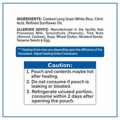 Pack of six Regal Kitchen Foods USA LLC ready-to-eat rice pouches featuring three flavorful rice varieties in convenient packaging.
