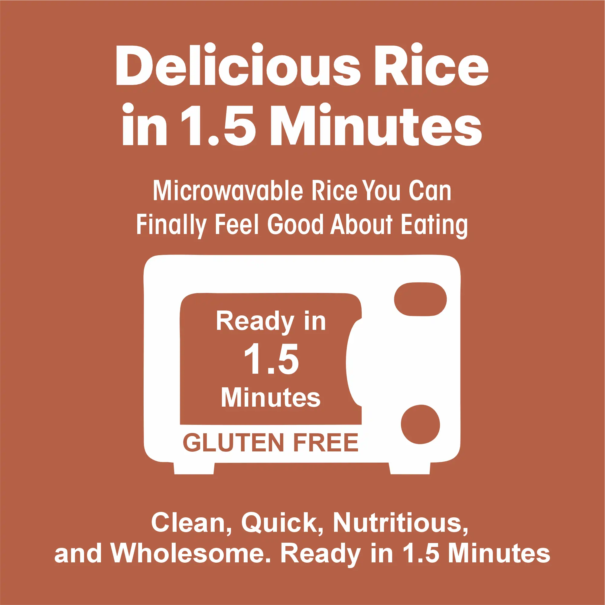 Ready Regal whole grain brown rice in microwavable pack, 6-pack, 8.8oz each, quick heat-and-eat side dish, precooked rice.