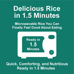 Ready-to-eat Veg Fried Rice from Regal Kitchen Foods, savory vegetable rice in 8.8 oz packs, quick 1.5-minute preparation.