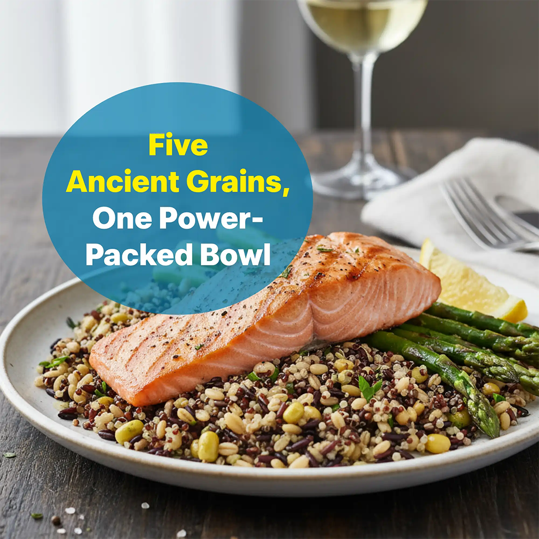 Eat Regal Brown Rice and 5 Ancient Grains – Nutritious & Wholesome, Ready in 1.5 Minutes, 8.8 oz Each (6-Pack, Total 52.8 oz) - Regal Kitchen Store